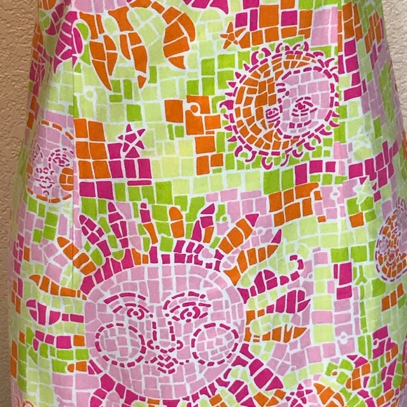 Lilly Pulitzer Mosaic Sun Cotton Shift Dress - Picture 2 of 4